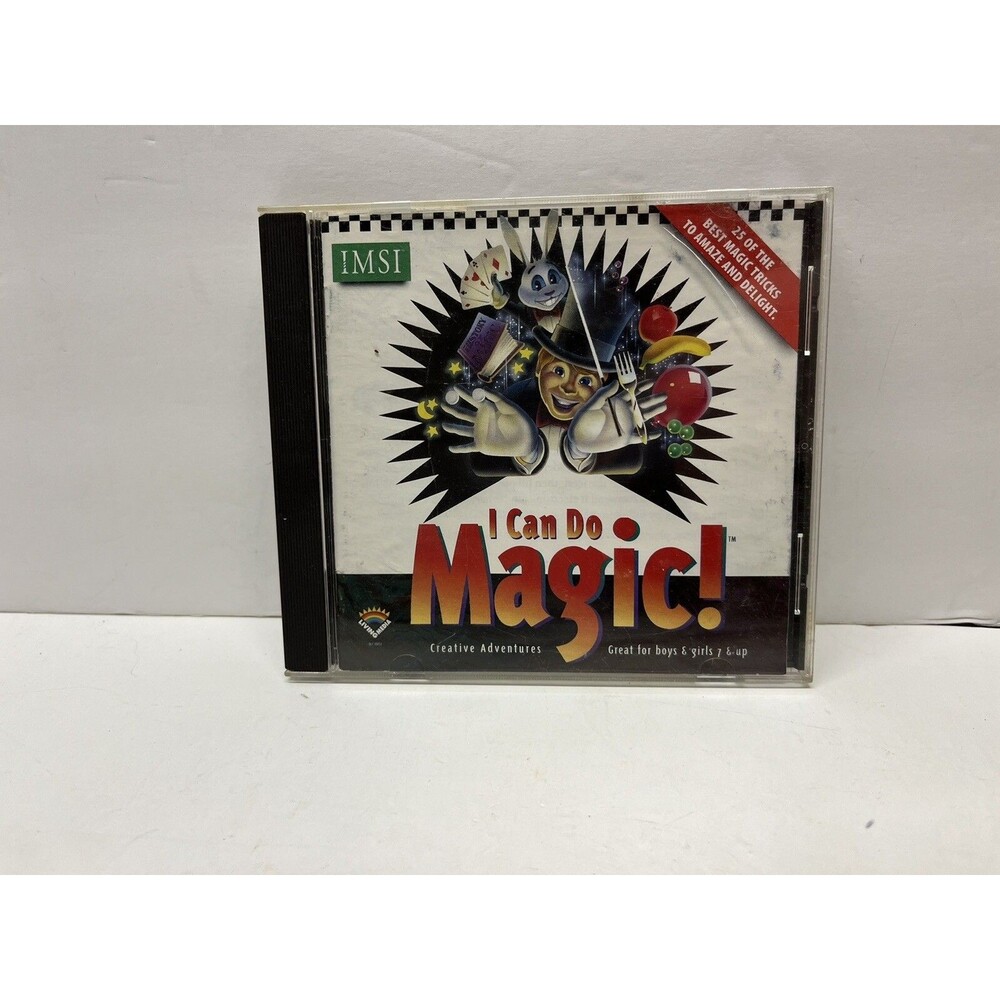I Can Do Magic - Creative Adventures - IMSI - Living Media - Windows Mac PC